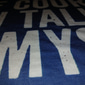 T-shirt graphique pour hommes citation humoristique de style de vie à manches courtes - 'Of Course I Talk To Myself'