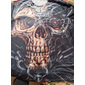 T-shirt unisexe pour hommes avec imprimés tête de mort t-shirt à manches courtes t-shirt à col rond impression 3D vêtements de sport designer extérieur décontracté quotidien été