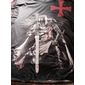 Tricou bărbați Crucerași Unisex Templari Cruce Grafic Imprimat Soldat Tricou Tricou Distressed Mâneci Scurte Tricou 3D Imprimat Bluza cu Guler Rotund Sportiv Designer Casual Exterior Stradă Zilnic