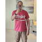 Herren Bibel Buchstaben T-Shirt Grafik Tee Kurzarm T-Shirt 3D Druck Rundhals Hemd Designer Retro Vintage Outdoor Urlaub Täglich Schwarz Weiß Rot Frühling  Sommer Kleidung Bekleidung