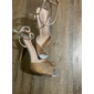 sandales à talons aiguilles ornées de strass pour femmes avec bride à la cheville - chaussures de mariage étincelantes