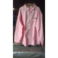 Herren Hemd Kleidhemd Knopfhemd Schwarz Weiß Rosa Marineblau Langarm Farbblock Revers Täglich Urlaub Fronttasche Bekleidung Mode Lässig Bequem