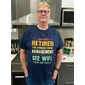 Men's Funny Retirement T-Shirt 'Ikke Pensjonert Under Ny Ledelse (Kona)' Grafisk Tee Mann  Familie Humor