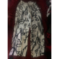 Homme Pantalon pantalon été Pantalon de plage Conception de cordon élastique Poche avant Jambe droite Imprimés Photos Graffiti Confort Doux Casual du quotidien Mode Design Noir Blanche