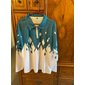 Homme Géométrique Polos à zip Chemise de golf manche longue Polos Chemises à Col Occasionnel Vêtements de vacances Tenue formelle Vêtements de festival Impression 3D Polo à fermeture éclair 1/4