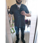 Hombre Henley Shirt Tee Graphic Número Henley Ropa Impresión 3D Diario Deportes Manga Corta Acordonado Estampado Moda Elegante Vintage Casual
