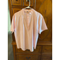 Per uomo Camicia Camicia di lino Camicia popover Camicia Estiva Abbigliamento da spiaggia Camicia con colletto alla coreana Semplice Vacanza Casuale Nero Bianco Giallo Rosa Manica Corta Henley Estate