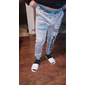 Herren Jogginghose Trainingshose Jogginghose Jogger Hose Hosen Jogginghosen Tasche Kordelzug Elastische Taille Farbblock Buchstabe Outdoor Täglich Modisch Casual / sportlich Schwarz mit Grau Schwarz