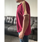 Herren Polo mit Knopfleiste Golfshirt Lässig Ferien Revers Kurzarm Mode Basic Farbblock Patchwork Bestickt Sommer Normale Passform Wein Schwarz Marineblau Grün Hellblau Grau Polo mit Knopfleiste