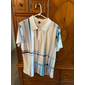 Herren Geometrisch Waffel-Poloshirts Golfshirt Kurzarm Polo-Shirts Hemden mit Kragen Business-Casual Urlaubskleidung Formelle Kleidung Festivalkleidung 3D-Druck Knöpfe Rote