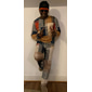 Homme Pantalon pantalon été Pantalon de plage Cordon Taille elastique Impression 3D marinière Imprimés Photos Géométrie Confort Casual du quotidien Vacances Vêtement de rue Hawaïen Jaune Bleu