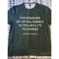 T-shirt graphique pour hommes avec citation d'Albert Leetspeak  