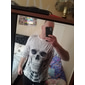 Døskalle Herre Grafisk Døskalle Skelett T-skjorte Langermet T-skjorte 3D Trykk Crew Neck T-skjorte Motedesigner Sport Utendørs Helligdag Gå Ut Vår Høst Klær