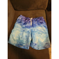 Herr Lutning Grafiska tryck Badshorts Boardshorts Sommarshorts Medium Midja Hawaiisk Boho Ledigt Dagligen Helgdag Snörning med meshfoder Elastisk midja Designer Kläder