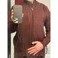 Herren Pullover Kleid Pullover Strickjacke Reißverschluss-Pullover Gerippt Stricken Reißverschluss Tasche Einfarbig Stehkragen Aufwärmen Moderne zeitgenössische Alltagskleidung Ausgehen Bekleidung