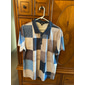 Per uomo Plaid Magliette Polo a Nido d'Ape Maglia da golf Manica Corta Magliette polo Camicie con Colletto Vintage Casual Abbigliamento da vacanza Abbigliamento Formale Abbigliamento da festa Stampa