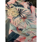 Homme Feuilles Plantes Tropicales Chemise Chemise hawaïenne Chemise Aloha manche longue Chemise Col Rabattu Mode Designer Occasionnel Quotidien Vacances Fête Vert Claire Rose Claire Vert foncé
