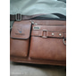 borsa a tracolla da uomo in similpelle marrone con più tasche e tracolla regolabile - borsa a tracolla elegante e funzionale per i viaggi e l'uso quotidiano