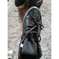 Baskets de course à coussin d'air rouges pour hommes – Chaussures de sport en maille respirante avec absorption des chocs pour la salle de sport, l'entraînement et les vêtements de sport quotidiens
