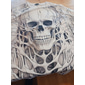 Døskalle Herre Grafisk Døskalle Skelett T-skjorte Langermet T-skjorte 3D Trykk Crew Neck T-skjorte Motedesigner Sport Utendørs Helligdag Gå Ut Vår Høst Klær