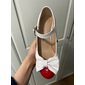 Damen Vintage Lolita Mary Jane Heels mit Schleife und Herzschnalle – Retro Plateaupumps für Cosplay und Partys