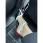 Femmes Chaussures à Talons Escarpins Sandales Mary Jane Grande Taille Quotidien Extérieur Travail Bloc de Couleur Nœud Stiletto Bout Rond Élégant ancien Mode Marche Faux daim Boucle Lanière en T Vert