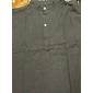 Per uomo Camicia Camicia di lino Camicia popover Camicia Estiva Abbigliamento da spiaggia Camicia con colletto alla coreana Semplice Vacanza Casuale Nero Bianco Giallo Rosa Manica Corta Henley Estate