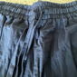 Per uomo Pantaloni cargo Pantaloni Pantaloni estivi Pantaloni da spiaggia A cordoncino Vita elastica Multi tasca Liscio Comfort Traspirante Esterno Giornaliero Per uscire Di tendenza Informale Nero