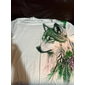 Herr Grafisk Djur Varg T-shirt Kortärmad T-shirt 3D-tryck Rund hals Skjorta Vintage Mode Designer Utomhus Dagligen Sport Rubinrött Grön Mörkblå Vår & sommar Kläder S M L XL 2XL 3XL
