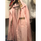 Herren Hemd Kleidhemd Knopfhemd Schwarz Weiß Rosa Marineblau Langarm Farbblock Revers Täglich Urlaub Fronttasche Bekleidung Mode Lässig Bequem