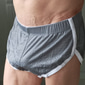 Homme Maillots de Bain short de bain Slip de bain Short en maille Plein Confort Respirable Course Piscine Sportif Noir Blanche