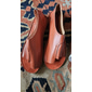 Dame Sandaler Flate sandaler Ortopediske sandaler Bunion-sandaler Store størrelser Daglig utendørs Ensfarget Spenne Flat hæl Åpen Tå Årgang Fritid PU Lær PU Spenne Blå Oransje Brun
