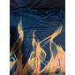 Herren Grafik Höllenfeuerflammen Flamme T Shirt Kurzarm T-Shirt 3D-Druck Rundhalsausschnitt Hemd Vintage Mode Designer Outdoor Täglich Sport Gelb Blau Rot Frühling & Sommer Bekleidung S M L XL 2XL 3XL
