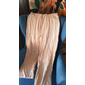 Herren Leinenhosen Hose Strandhose Kordelzug Tasche Elastischer Bund Einfach Komfort Atmungsaktiv Täglich Stilvoll HipHop Hellkaki Schwarz Mikroelastisch