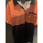 Homme Rayé Polo Chemise de golf Manche Courte Polos Chemises à Col Vêtement décontracté de travaile Vêtements de travail Tenue formelle Vêtements de festival Impression 3D Boutons Printemps & Été