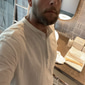 Per uomo Camicia Camicia con colletto cinese Camicia con colletto alla coreana Camicia popover Camicia casual Semplice Vacanza Streetwear Bianco Giallo Azzurro cielo Verde Manica Corta Colletto alla