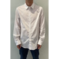 Homme Chemise Chemise en coton et lin Couleur Unie Sport & Loisir Décontracté Blanche Bleu manche longue Col Rabattu Été Printemps & Automne Vêtement Tenue Boutons