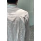 Homme Chemise Chemise en coton et lin Couleur Unie Sport & Loisir Décontracté Blanche Bleu manche longue Col Rabattu Été Printemps & Automne Vêtement Tenue Boutons