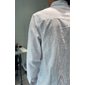 Homme Chemise Chemise en coton et lin Couleur Unie Sport & Loisir Décontracté Blanche Bleu manche longue Col Rabattu Été Printemps & Automne Vêtement Tenue Boutons