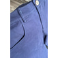 Hombre pantalones de traje Cremallera Bolsillo Color sólido Transpirable Longitud de la rodilla Formal Oficina Moderno Formal Blanco Azul Marino Microelástico