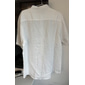 Homens Camisa Social Camisa de linho camisa de botão Camisa casual Branco Manga Curta Côr Sólida Aberto para a Lateral Ao ar livre Botões Roupa 100% Linho Férias Diário