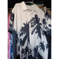 Per uomo Palma Piante Tropicali Camicia Camicia hawaiana estiva Camicia Aloha Maniche Corte Camicia Collo ripiegato Tropicale Moda Hawaiano All'aperto Spiaggia Streetwear Blu Rosso Arancione S M L