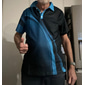 Per uomo Geometrico Magliette Polo a Nido d'Ape Maglia da golf Manica Corta Magliette polo Camicie con Colletto Business Casual Abbigliamento da vacanza Abbigliamento Formale Abbigliamento da festa