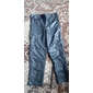 Homens Calças de couro falso Com Cordão Cor Sólida Exterior Esportes Comprimento total Festa Casual Moda Casual Preto Vermelho Sem Elasticidade