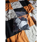 Homme 5 paires Paquets multiples Chaussettes Chaussettes de Course Chaussettes décontractées Arc-en-ciel Couleur Bloc de couleur Lettre Sport & Loisir du quotidien Vacances Basique Moyen Printemps