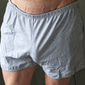 Herren Sweatshorts Kurze Hose Unterwäsche Shorts Einfarbig Atmungsaktiv Weich Kurz Heim Täglich Basic Brautkleider schlicht Schlank Schwarz Weiß Mikro-elastisch