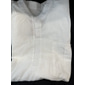 Herren Hemd Hemd mit chinesischem Kragen Hemd mit Stehkragen Popover-Hemd Freizeithemd Einfach Urlaub Straße Weiß Gelb Himmelblau Grün Kurzarm Stehkragen Sommer Bekleidung Button-Down