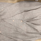 Męskie Lniana marynarka Marynarka Biznes Kolacja oficjalna Wesele Bez podszewki Moda Codzienny Wiosna i lato 100% Len Len Czyste kolory Kieszeń Codzienne Guziki jednorzędowe Blezer Ciemnoszary