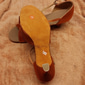 Mujer Zapatos de Baile Latino Fiesta de baile Profesional Rumba Zapatos de gamuza Tacones Alto Un Color Tacón alto Punta abierta Cremallera Adulto Negro Marrón