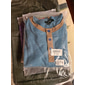 Hombre Camisa henley gofrada Tee Manga Corta Cuadros A Cuadros Moda Design Cómodo Botones Henley Casual Diario Exterior Verano Azul Piscina Negro Blanco Camiseta Henley